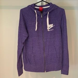 Nike Purple Sweatshirt Hoodie
